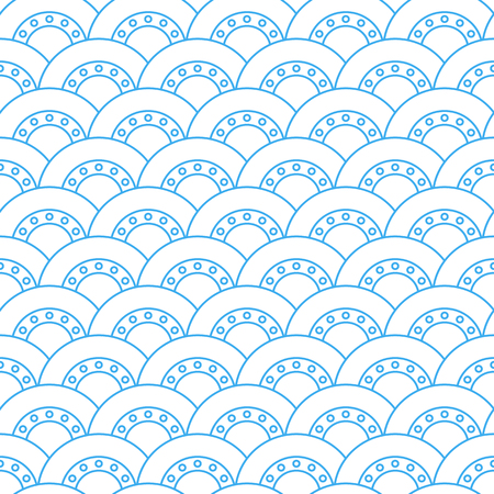 Seamless geometric pattern, Vector. Modern repeating abstract backgroundのイラスト素材