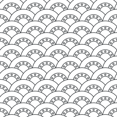 Seamless geometric pattern, Vector. Modern repeating abstract backgroundのイラスト素材
