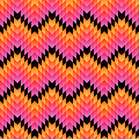 Aztec seamless pattern. Vector illustration