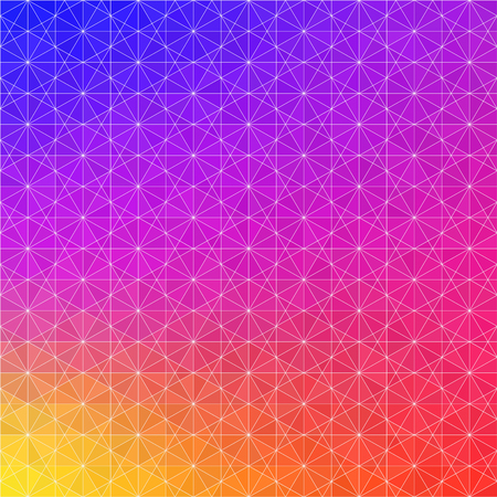 Colorful smooth gradient color background with Grid. Vector illustrationのイラスト素材