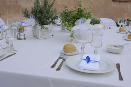 Wedding event held in the hills of the Province of Modenaの写真素材