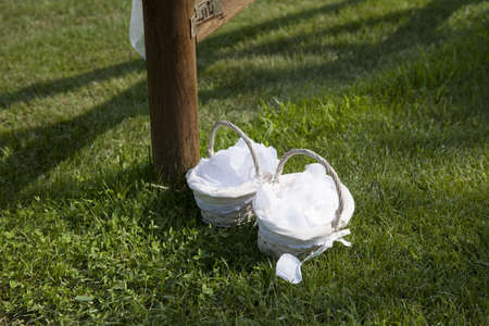 Wedding event held in the hills of the Province of Modenaの写真素材