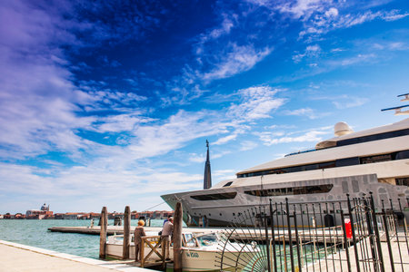 Venice and some of its situationsの写真素材