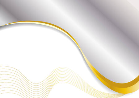 Silver decorative card - metal texture. のイラスト素材