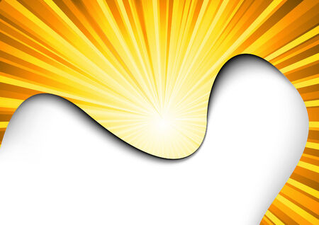 Flying to the sun - summer concept. Vector illustrationのイラスト素材