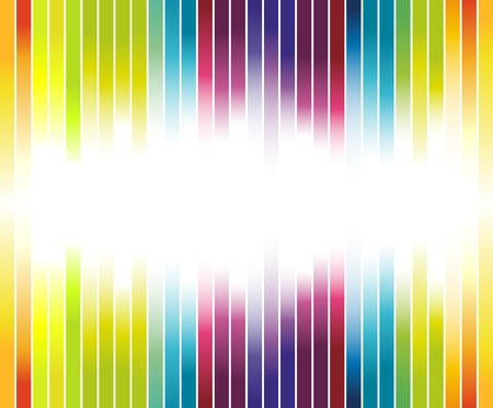 Colorful rainbow advertisementのイラスト素材