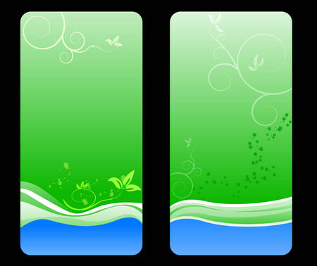 Abstract floral patterns for backgrounds. illustrationのイラスト素材