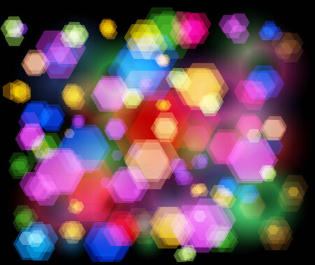 Unfocused night light - highway sparkles. のイラスト素材