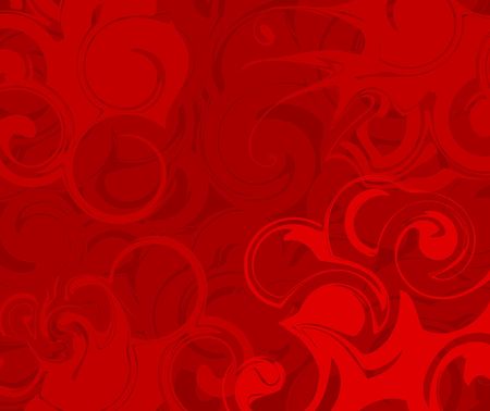 Abstract red swirl background. Vector illustrationのイラスト素材