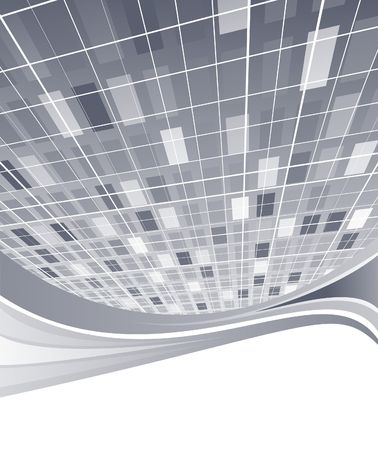 High-tech business template. illustrationのイラスト素材