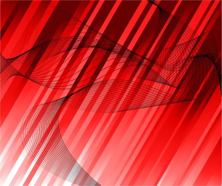 Red ray background template. illustrationのイラスト素材