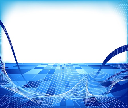 Abstract hi-tech concept - lined.  illustrationのイラスト素材