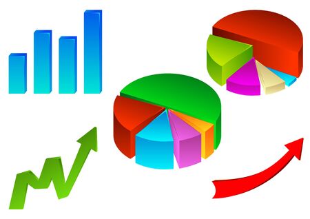 Business icons set. Vector illustrationのイラスト素材