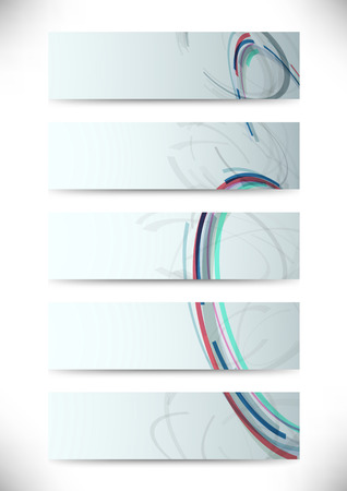 Cards with web patterns - business. Vector illustrationのイラスト素材