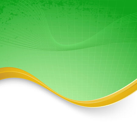 Green abstract grunge background template. Vector illustrationのイラスト素材