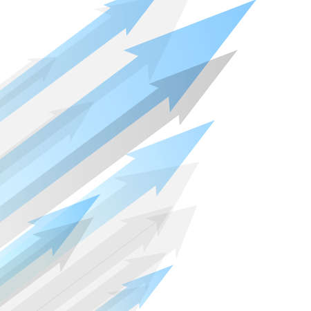 Background design with transparent blue arrows. Vector illustration