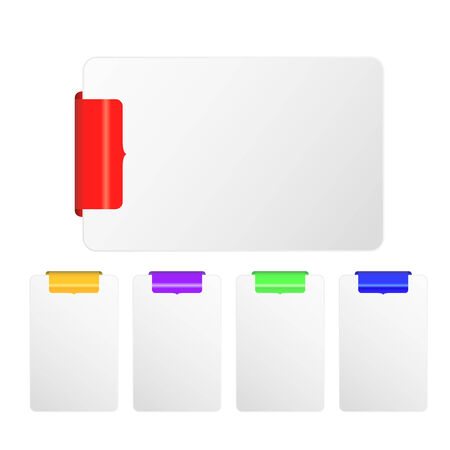 Modern visual banner design templateのイラスト素材