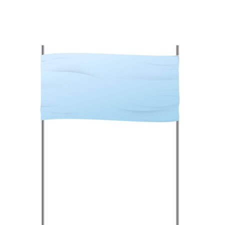 Advertising road banner sign isolatedのイラスト素材