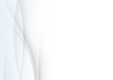 Halftone smooth waves page template - certificate horizontal swoosh lines backgroundのイラスト素材