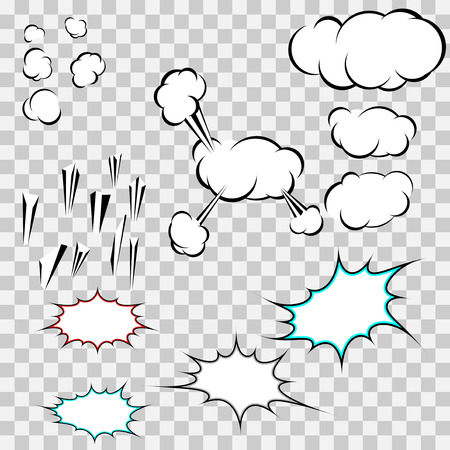 expression chat sale pop-art bubblesのイラスト素材