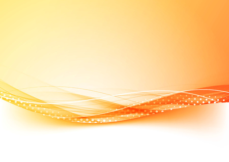 Orange and red gradient border abstract background with dotted speed wind swoosh transparent lines. Vector illustrationのイラスト素材