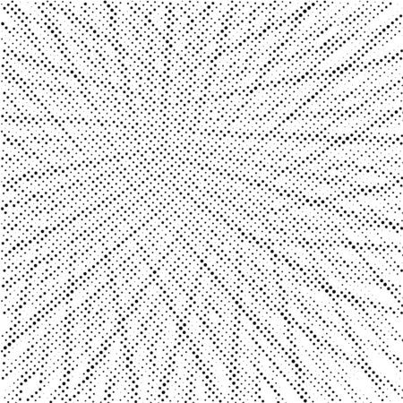 Black and white dotted distressed modern background template. Vector illustrationのイラスト素材