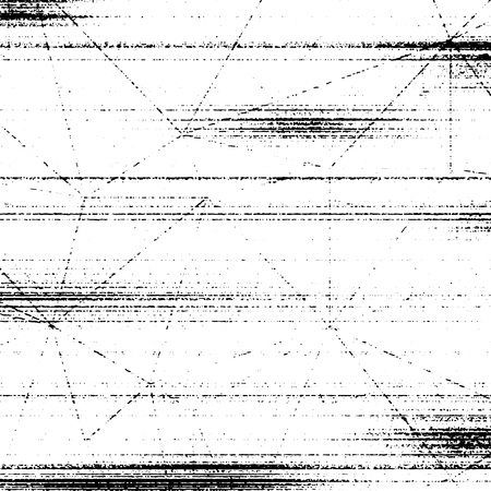 Grunge splattered decorative wireframe halftone overlay layout.のイラスト素材