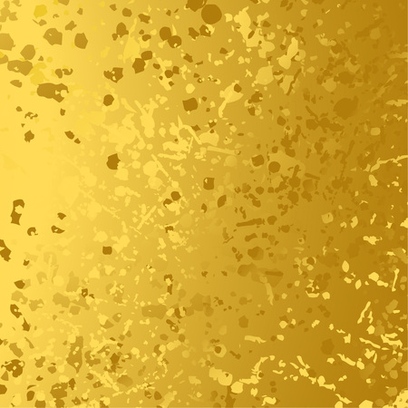 Golden foil pattern texture abstract background. Vector illustrationのイラスト素材