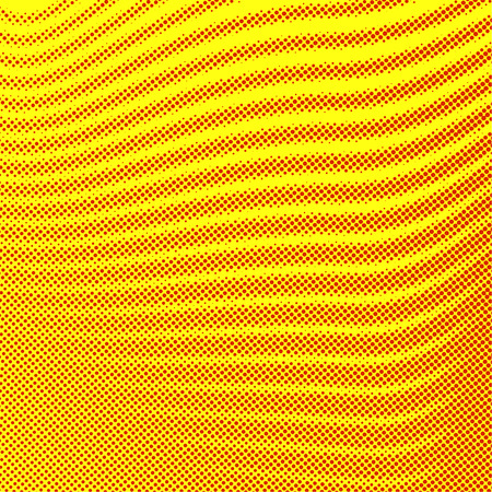 Bright dotted colorful comic book style halftone line backgroundのイラスト素材