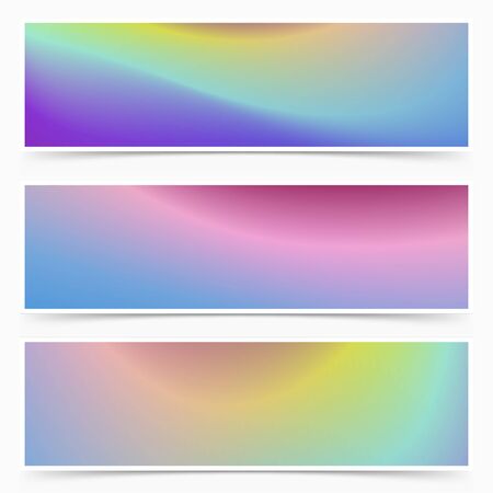 Bright mistery sky shine light abstract card collection. Vector illustrationのイラスト素材