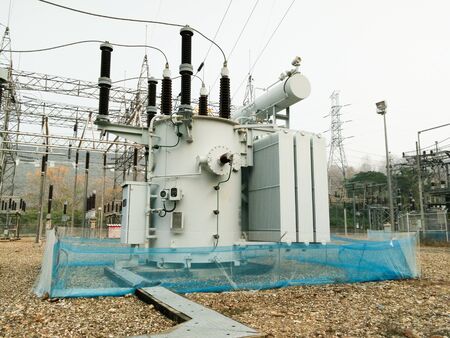 Animal protection nets into power substation