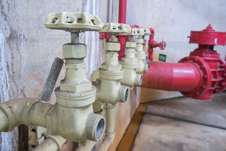The waters valve is closed.の写真素材