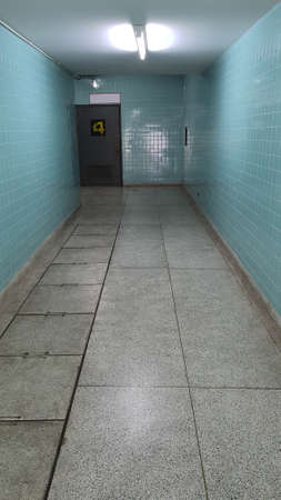 corridors old buildings looks lonely