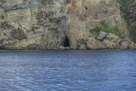 Beautiful islands and blue waters near Ogasawaraの写真素材