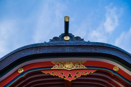 New Year's visit at Shinjuku Hanazono Shrineのeditorial素材