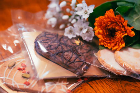 Gift Homemade Cookiesの写真素材