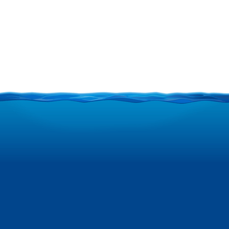 Underwater and Water Surfaceのイラスト素材
