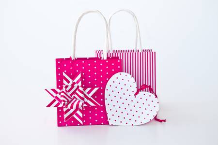 Colorful presents for christmasの写真素材