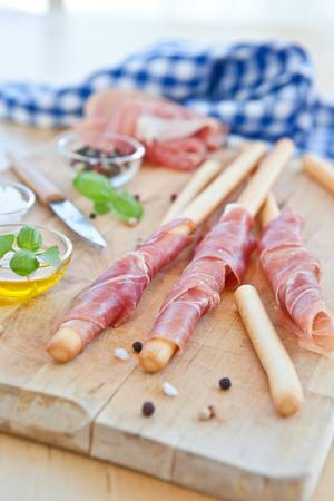 Italian Antipasti   Snacks for apéritifの写真素材