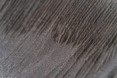 close up of sand dune texture in the beach, abstract backgroundの写真素材