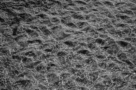 Texture of water in black and white. Abstract background and texture for design.の写真素材