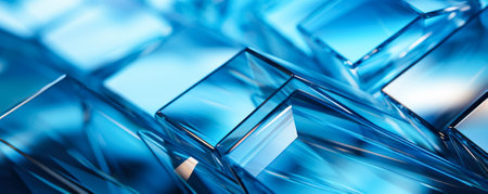 blue glass backgroundの素材