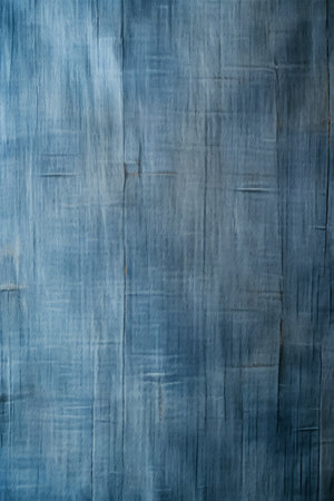 Blue fabric texture. Abstract background for design with copy space for text or image.の素材