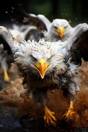 Bald Eagle (Haliaeetus albicilla)の素材