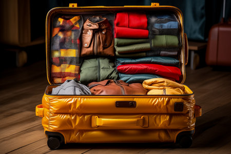 Smart packing techniques help keep luggage organized during tripsの素材