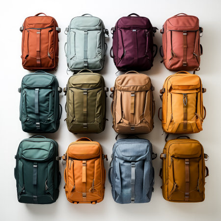 Carry-on bags and suitcases to backpacks and duffel bagsの素材