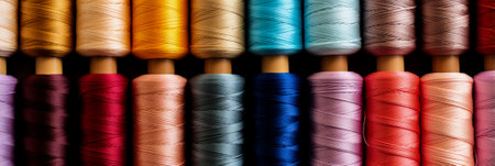 Macro details of cotton textile displaying varied thread counts: a studyの素材