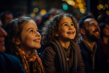 concert of Norwegian folk group Stadt at Traenafestival, music festival taking place on the small island of Traenaの素材