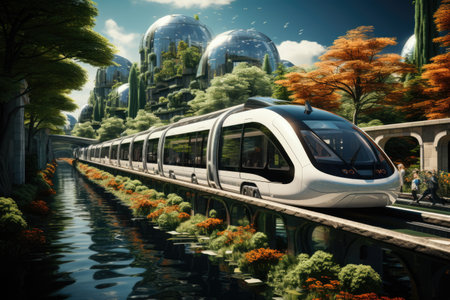 Hydroelectric Powered Mass Transit System in Dense Urban Environmentの素材