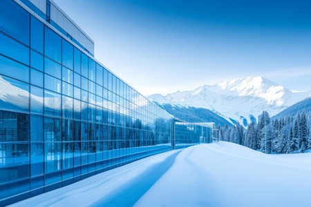 young african american woman in sunglasses on yellow background, panoramic shotの素材